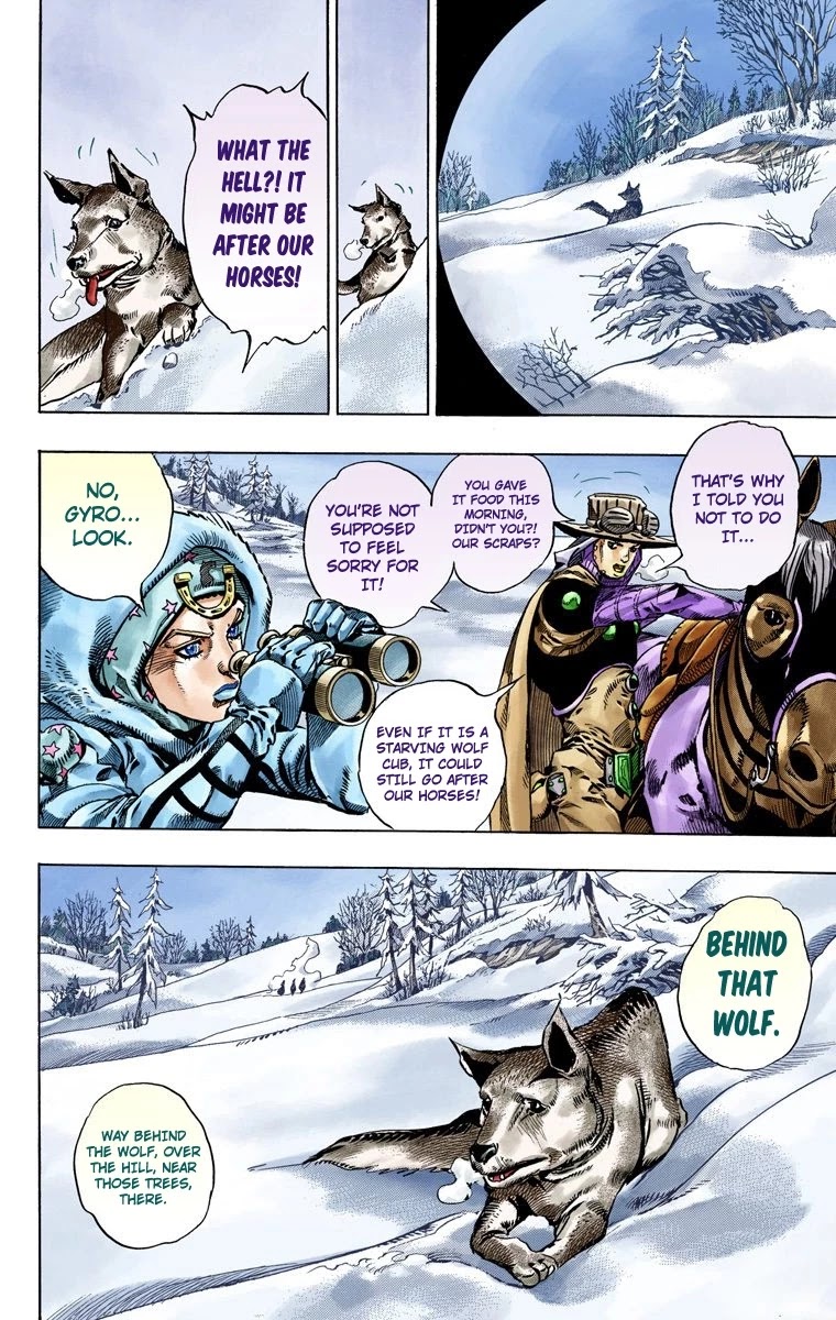 JoJo's Bizarre Adventure Part 7 - Steel Ball Run (Official Colored) chapter 51 page 31