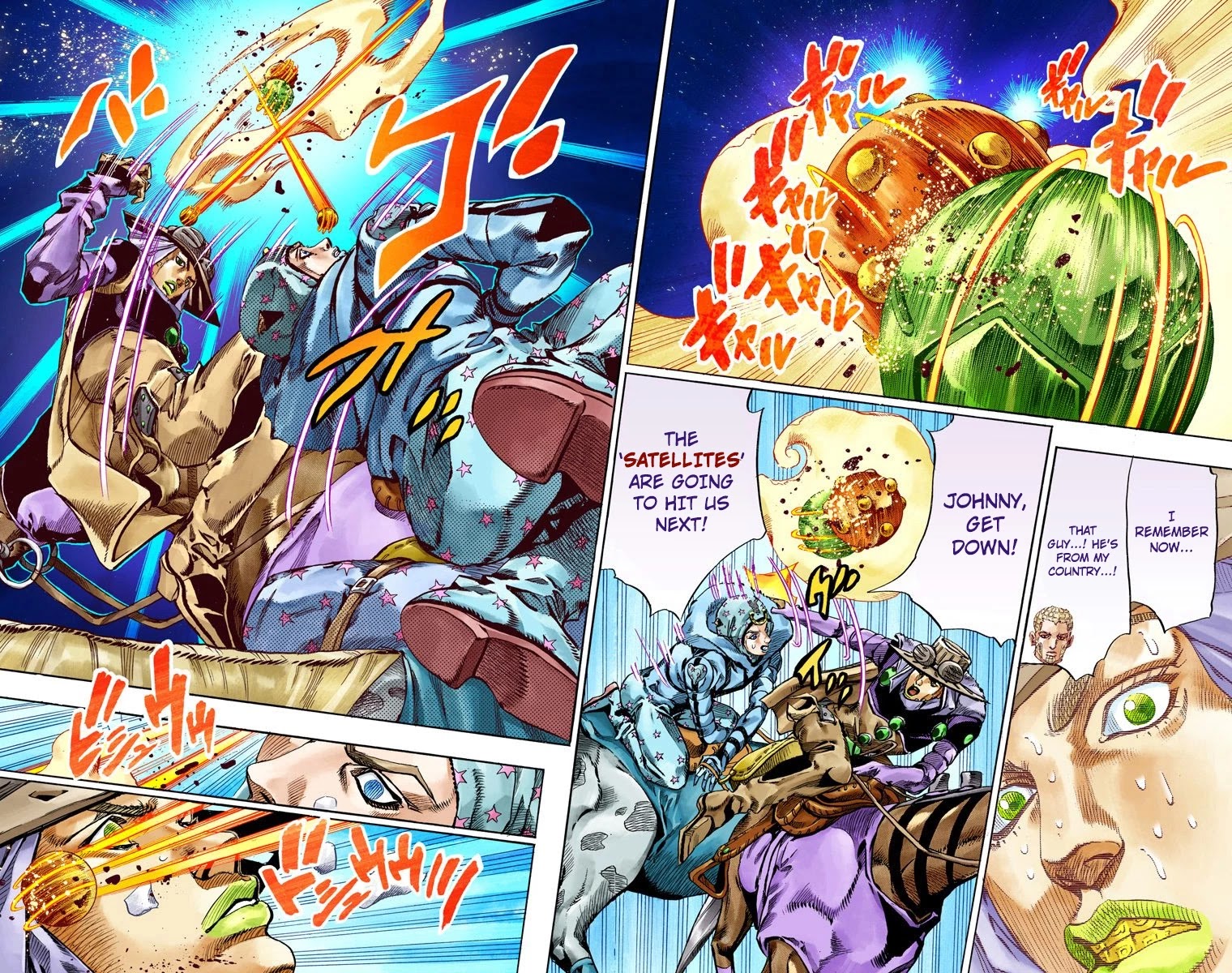 JoJo's Bizarre Adventure Part 7 - Steel Ball Run (Official Colored) chapter 51 page 45