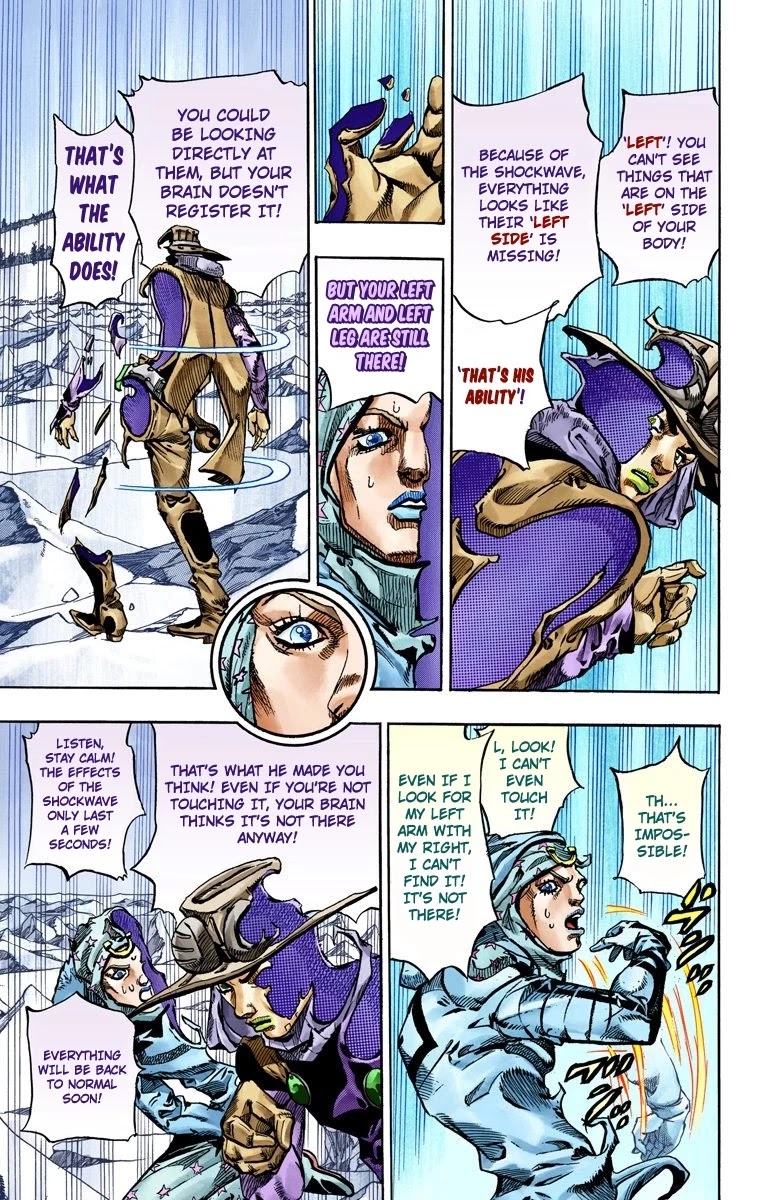 JoJo's Bizarre Adventure Part 7 - Steel Ball Run (Official Colored) chapter 52 page 14