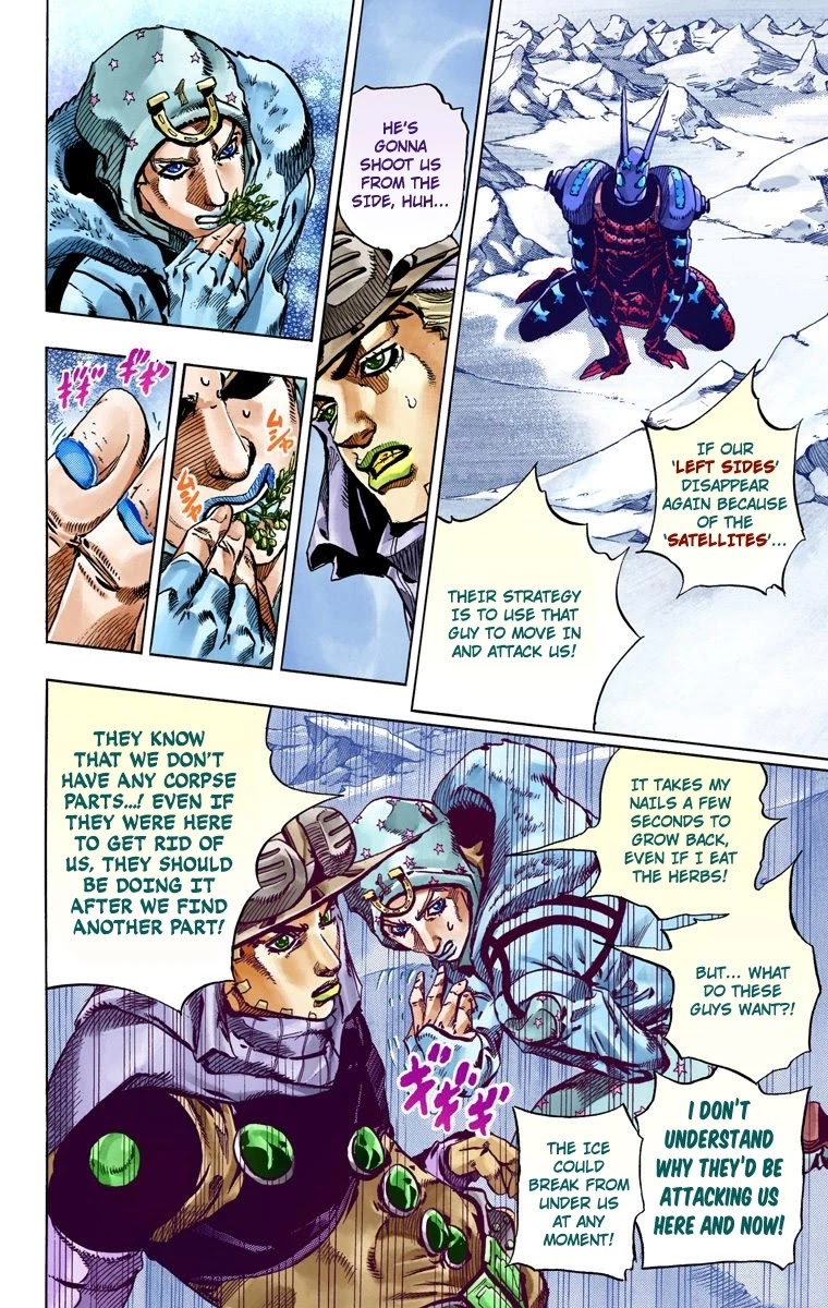 JoJo's Bizarre Adventure Part 7 - Steel Ball Run (Official Colored) chapter 52 page 28