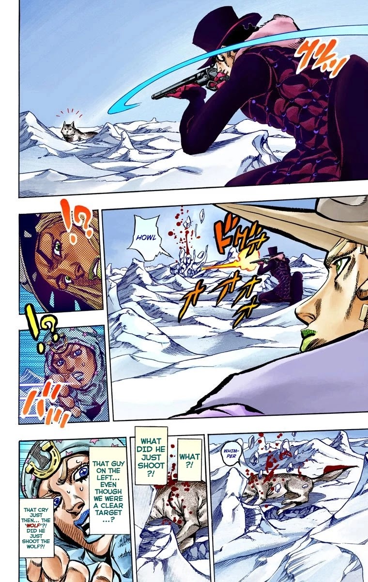 JoJo's Bizarre Adventure Part 7 - Steel Ball Run (Official Colored) chapter 53 page 10
