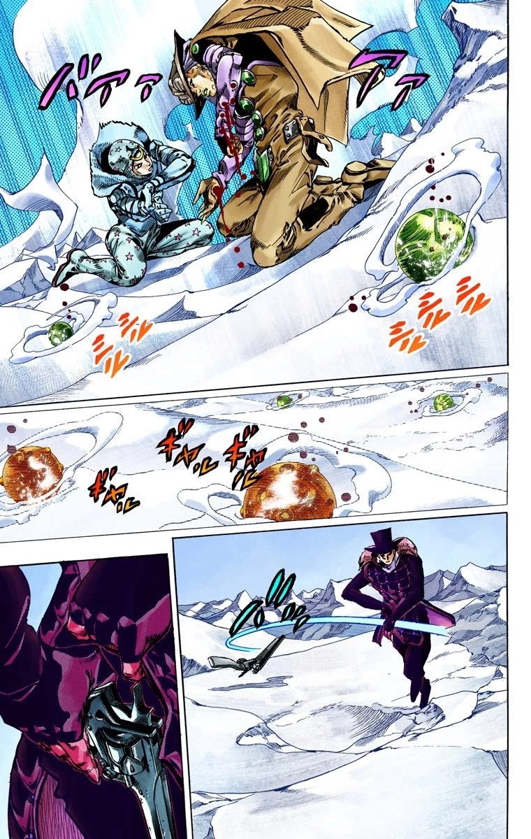 JoJo's Bizarre Adventure Part 7 - Steel Ball Run (Official Colored) chapter 53 page 13