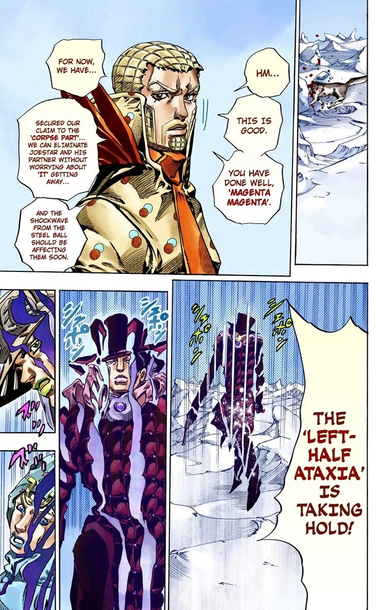 JoJo's Bizarre Adventure Part 7 - Steel Ball Run (Official Colored) chapter 53 page 16