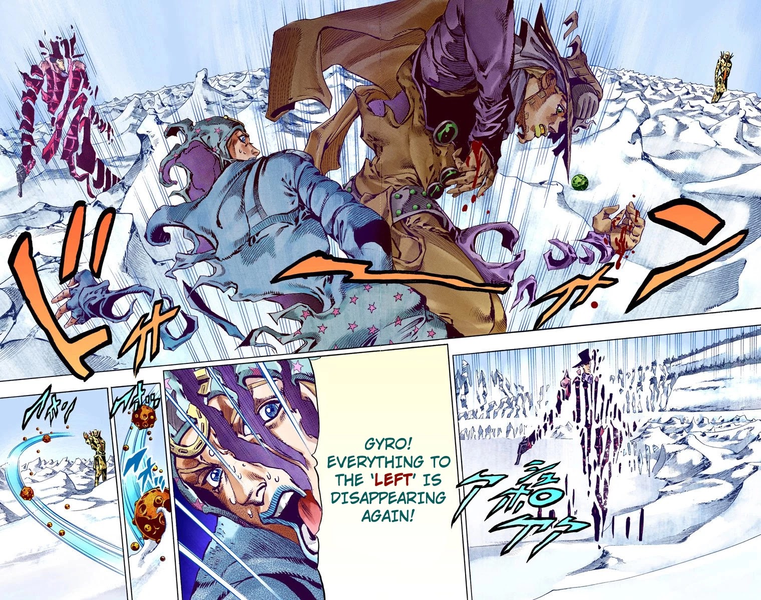 JoJo's Bizarre Adventure Part 7 - Steel Ball Run (Official Colored) chapter 53 page 17