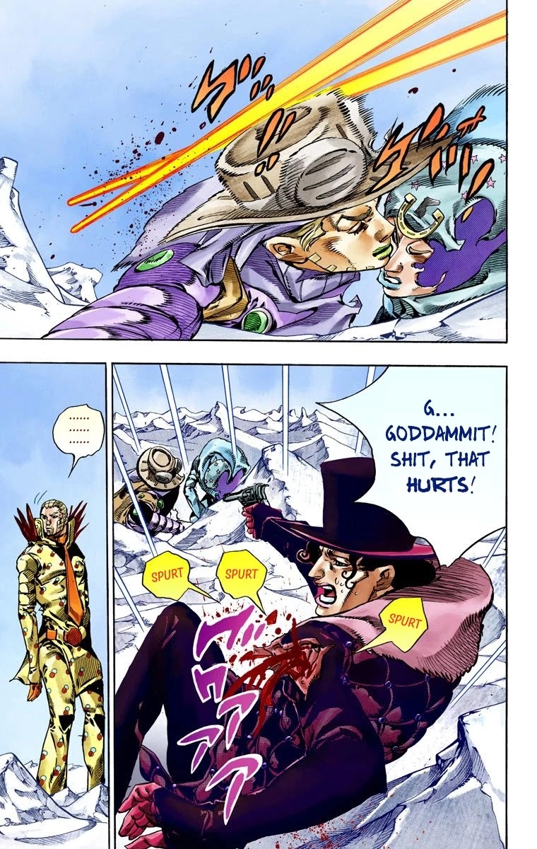 JoJo's Bizarre Adventure Part 7 - Steel Ball Run (Official Colored) chapter 53 page 23