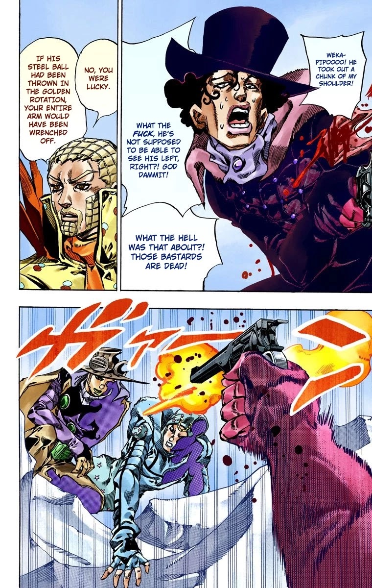 JoJo's Bizarre Adventure Part 7 - Steel Ball Run (Official Colored) chapter 53 page 24