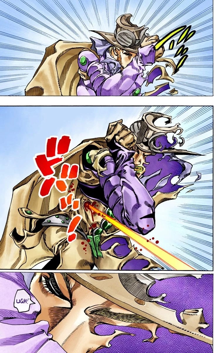 JoJo's Bizarre Adventure Part 7 - Steel Ball Run (Official Colored) chapter 53 page 25