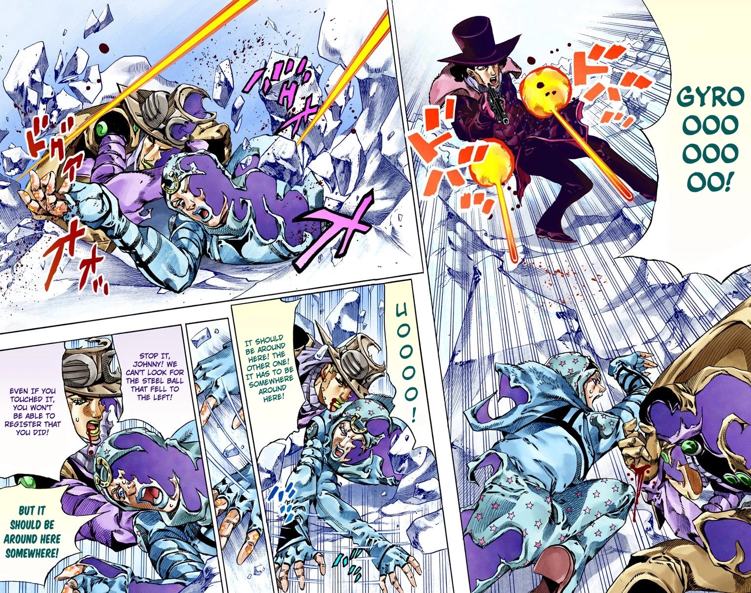JoJo's Bizarre Adventure Part 7 - Steel Ball Run (Official Colored) chapter 53 page 26