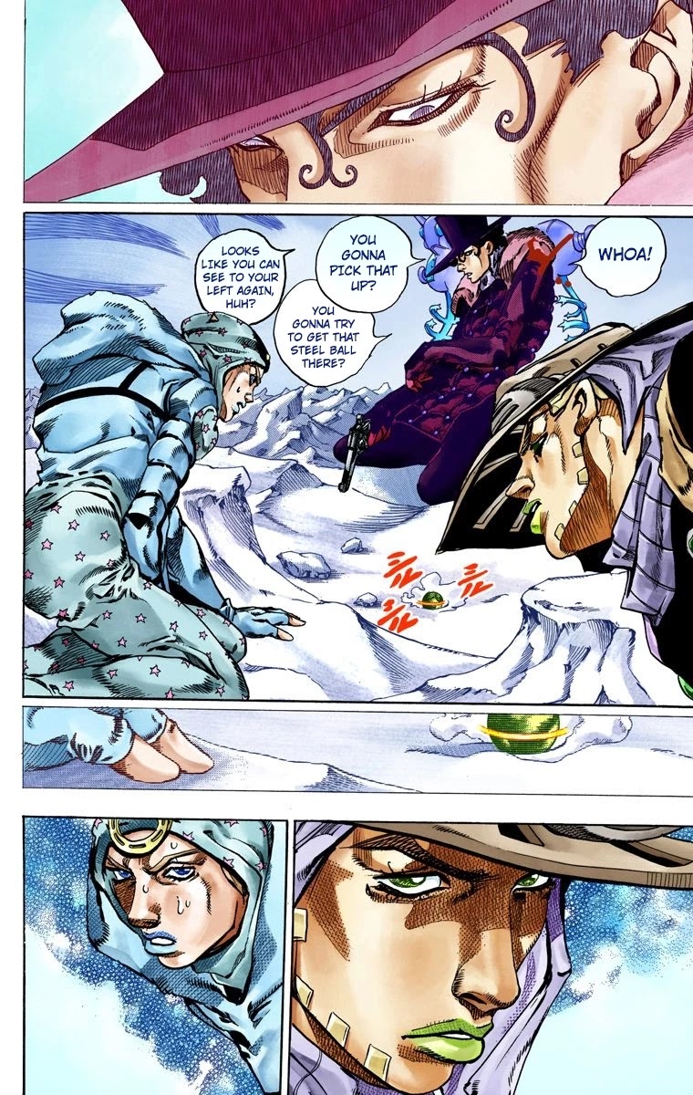 JoJo's Bizarre Adventure Part 7 - Steel Ball Run (Official Colored) chapter 53 page 31
