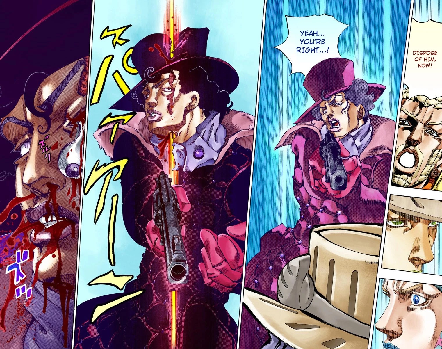 JoJo's Bizarre Adventure Part 7 - Steel Ball Run (Official Colored) chapter 53 page 33