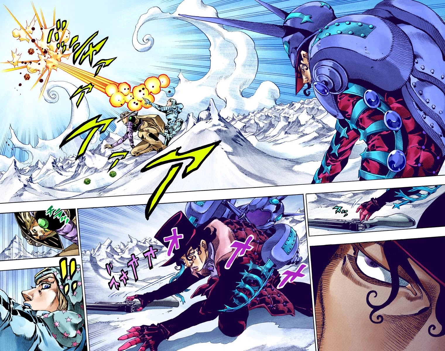 JoJo's Bizarre Adventure Part 7 - Steel Ball Run (Official Colored) chapter 53 page 9