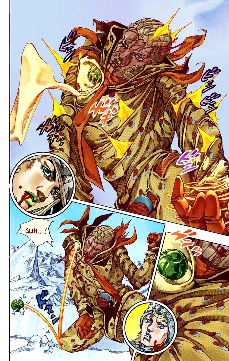 JoJo's Bizarre Adventure Part 7 - Steel Ball Run (Official Colored) chapter 54 page 16