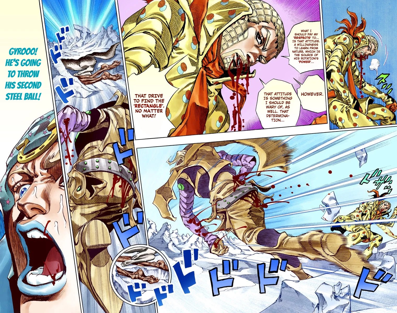 JoJo's Bizarre Adventure Part 7 - Steel Ball Run (Official Colored) chapter 54 page 18
