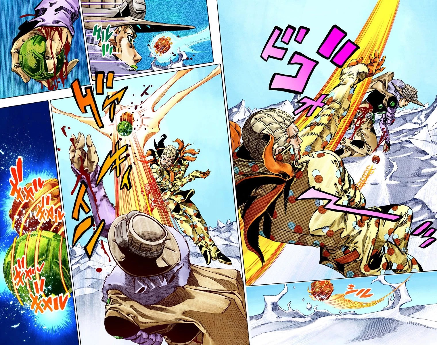 JoJo's Bizarre Adventure Part 7 - Steel Ball Run (Official Colored) chapter 54 page 19