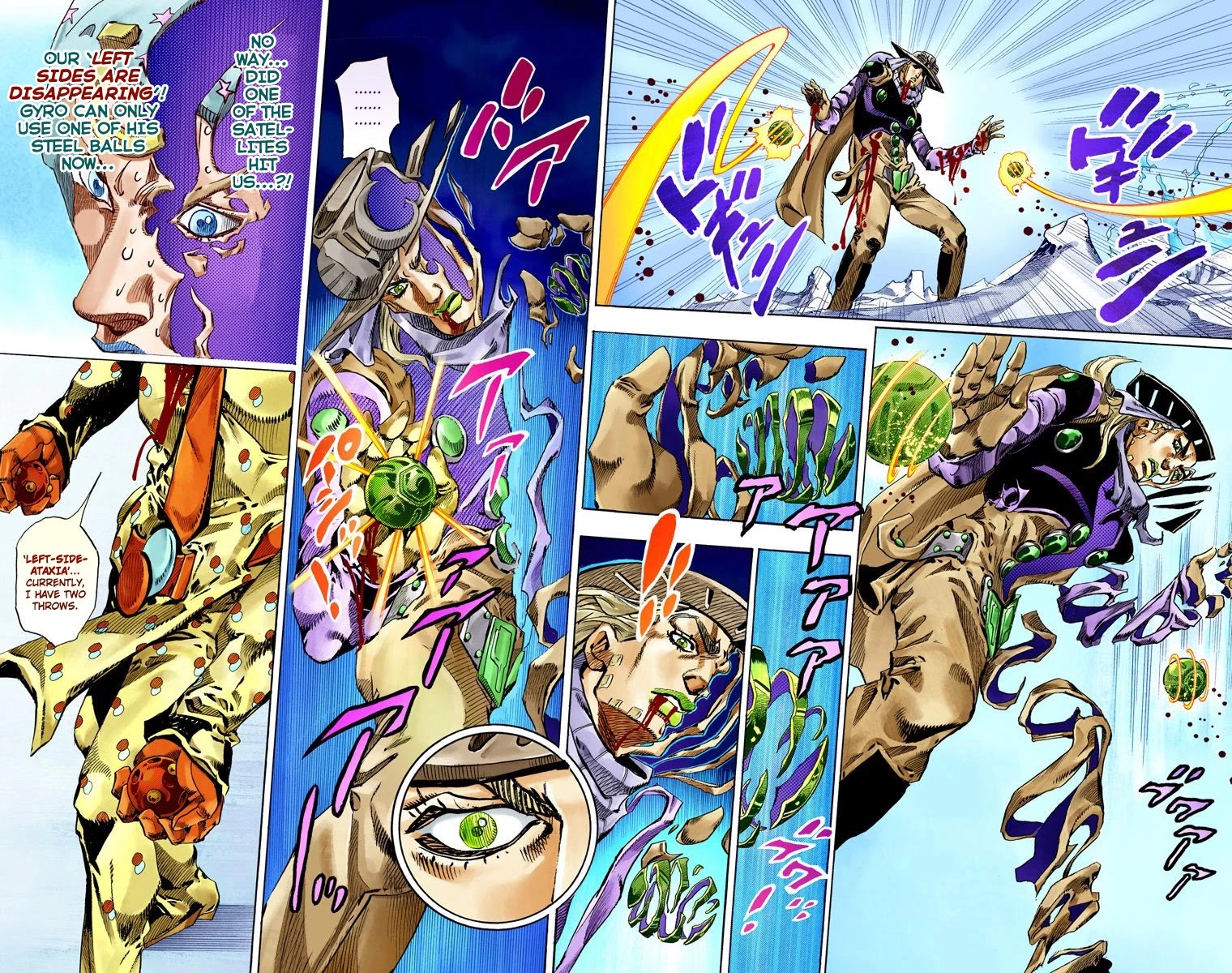 JoJo's Bizarre Adventure Part 7 - Steel Ball Run (Official Colored) chapter 54 page 23