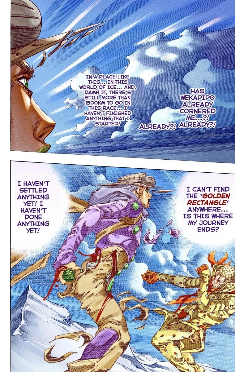 JoJo's Bizarre Adventure Part 7 - Steel Ball Run (Official Colored) chapter 54 page 25