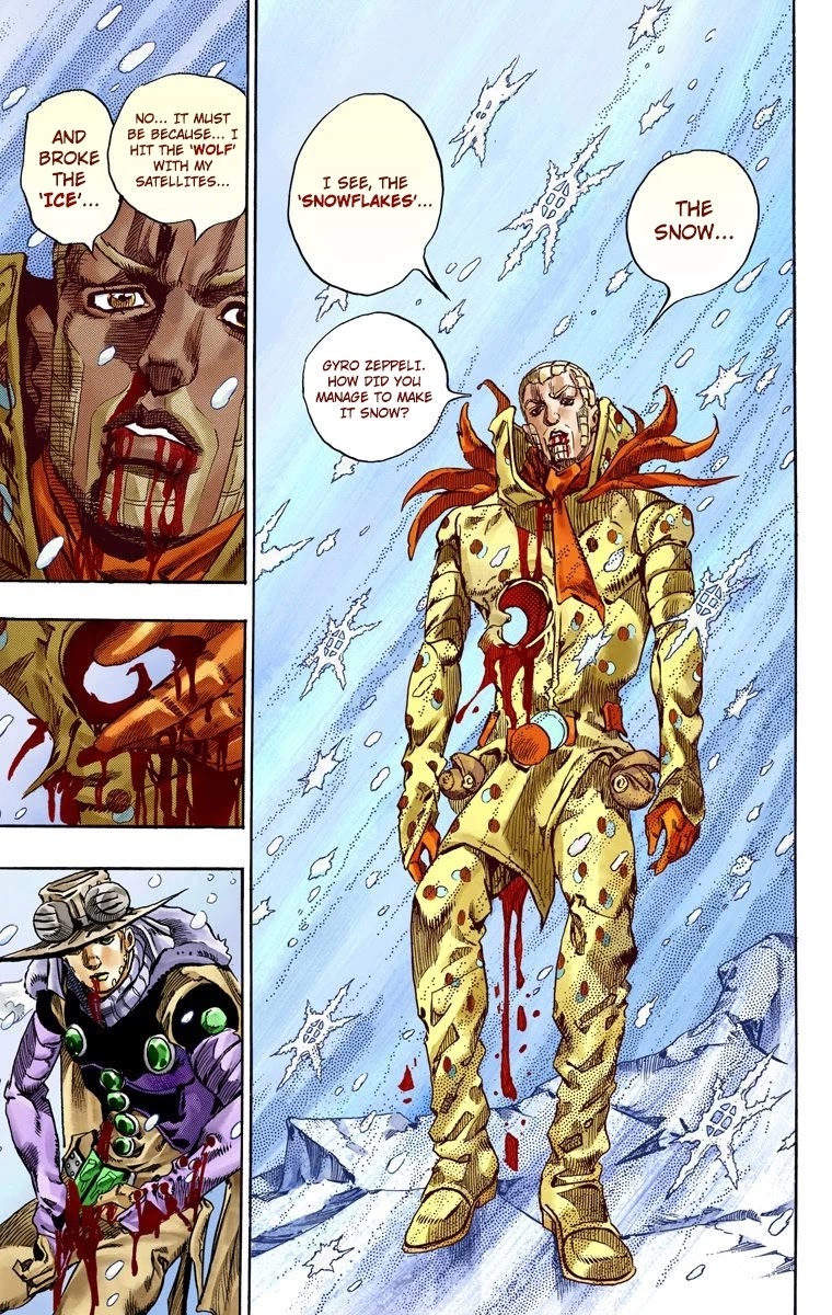 JoJo's Bizarre Adventure Part 7 - Steel Ball Run (Official Colored) chapter 54 page 34