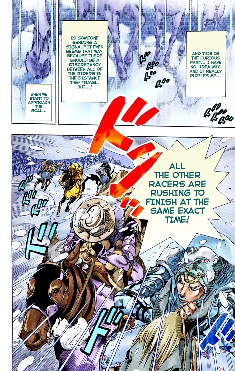 JoJo's Bizarre Adventure Part 7 - Steel Ball Run (Official Colored) chapter 55 page 10