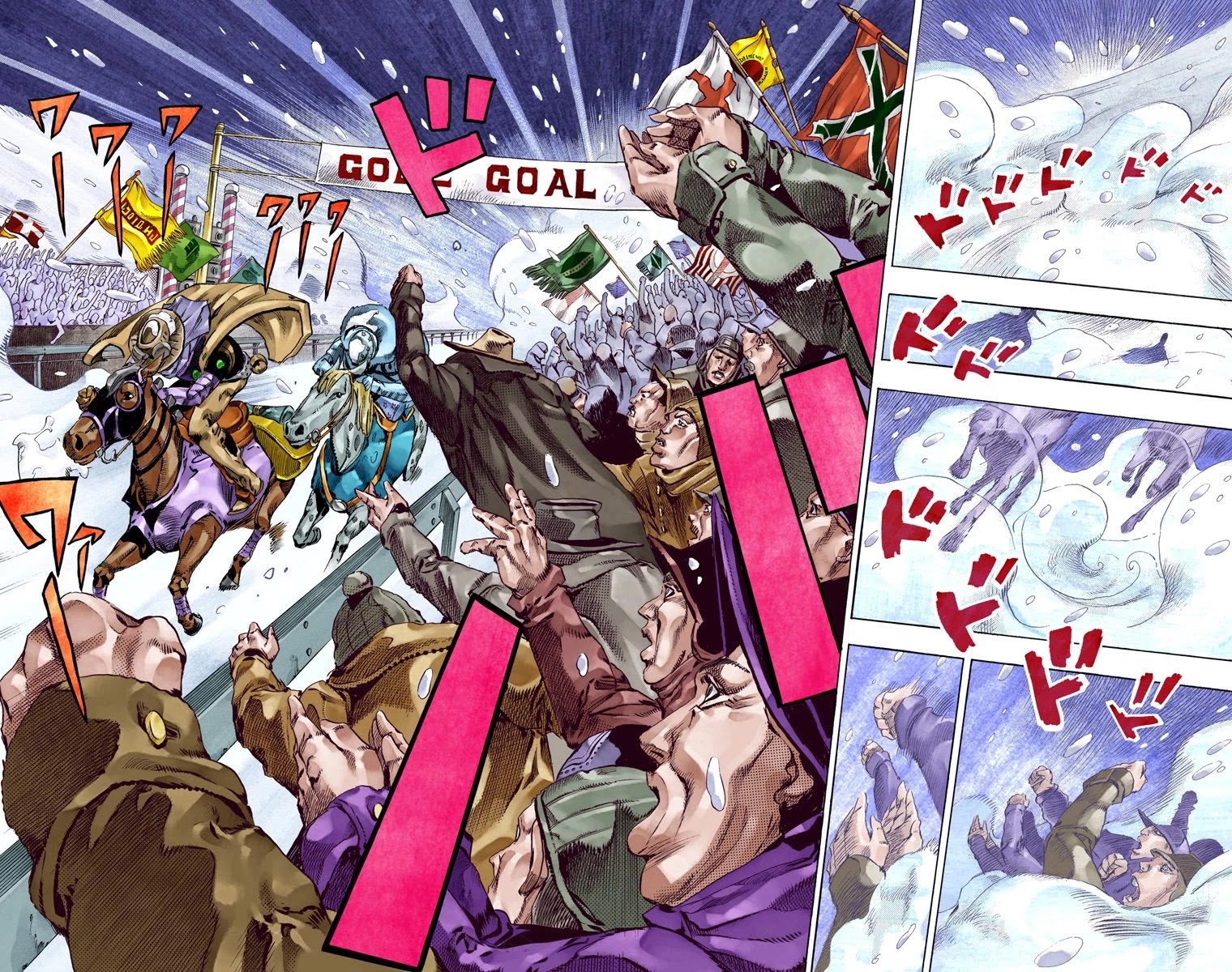 JoJo's Bizarre Adventure Part 7 - Steel Ball Run (Official Colored) chapter 55 page 24