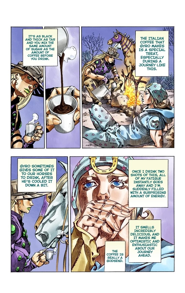 JoJo's Bizarre Adventure Part 7 - Steel Ball Run (Official Colored) chapter 55 page 7
