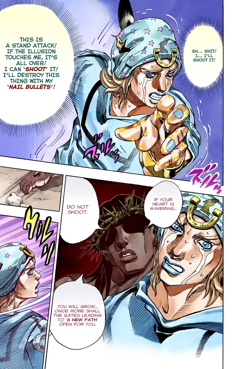 JoJo's Bizarre Adventure Part 7 - Steel Ball Run (Official Colored) chapter 58 page 22