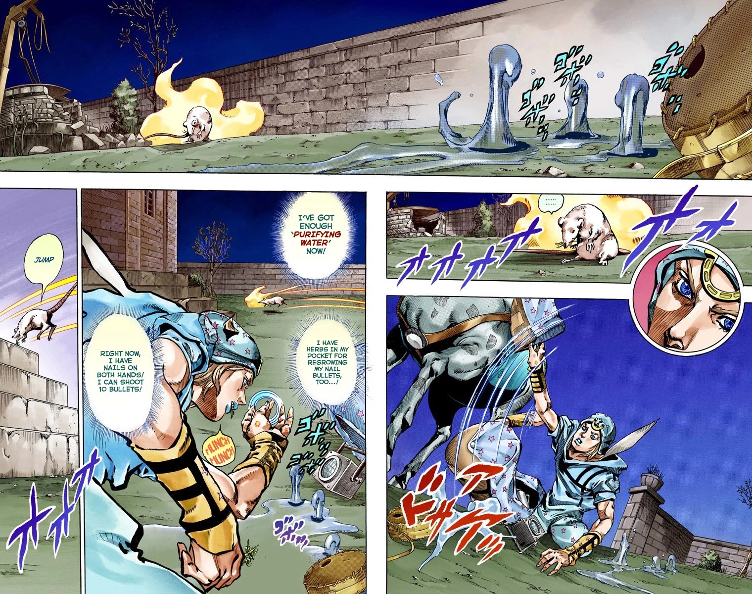 JoJo's Bizarre Adventure Part 7 - Steel Ball Run (Official Colored) chapter 58 page 3