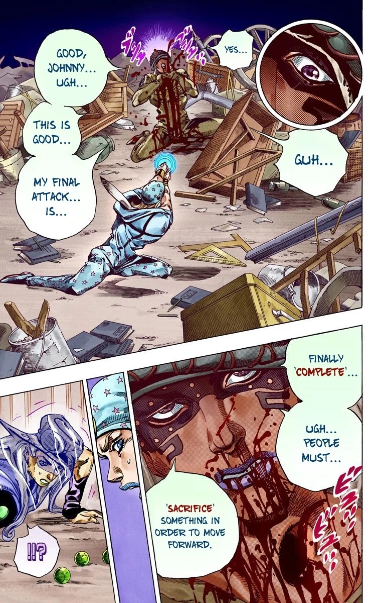 JoJo's Bizarre Adventure Part 7 - Steel Ball Run (Official Colored) chapter 58 page 30
