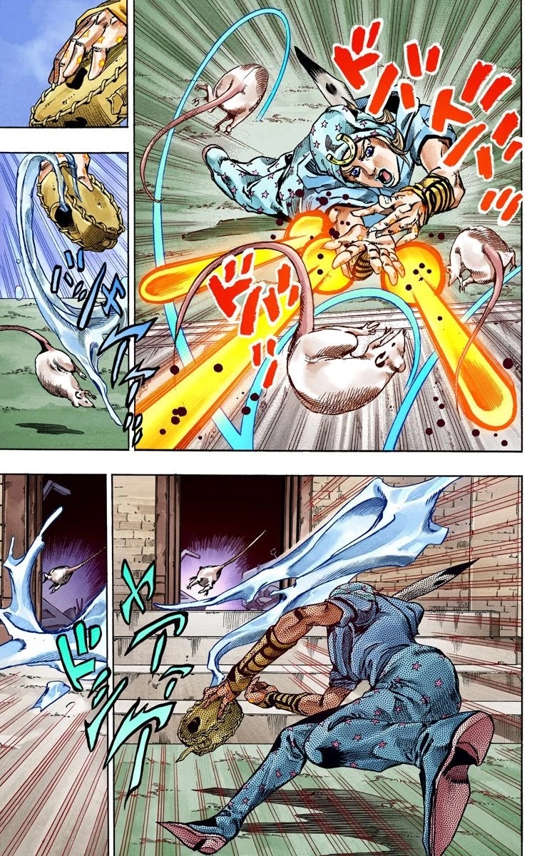 JoJo's Bizarre Adventure Part 7 - Steel Ball Run (Official Colored) chapter 58 page 9