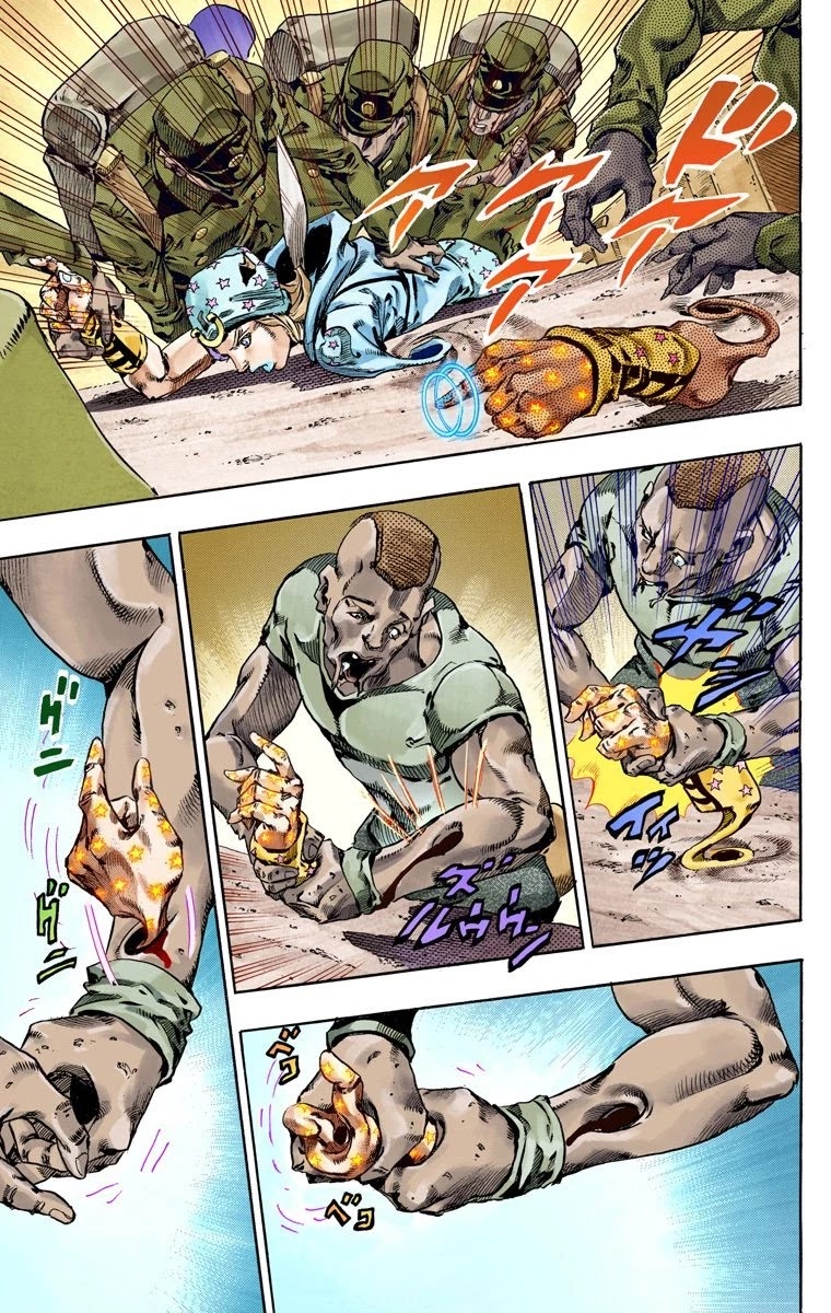 JoJo's Bizarre Adventure Part 7 - Steel Ball Run (Official Colored) chapter 59 page 16
