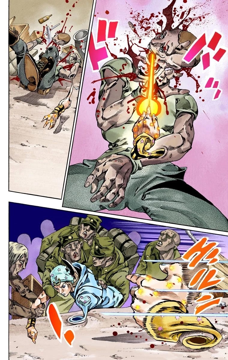 JoJo's Bizarre Adventure Part 7 - Steel Ball Run (Official Colored) chapter 59 page 17
