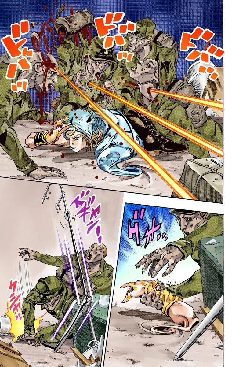 JoJo's Bizarre Adventure Part 7 - Steel Ball Run (Official Colored) chapter 59 page 18