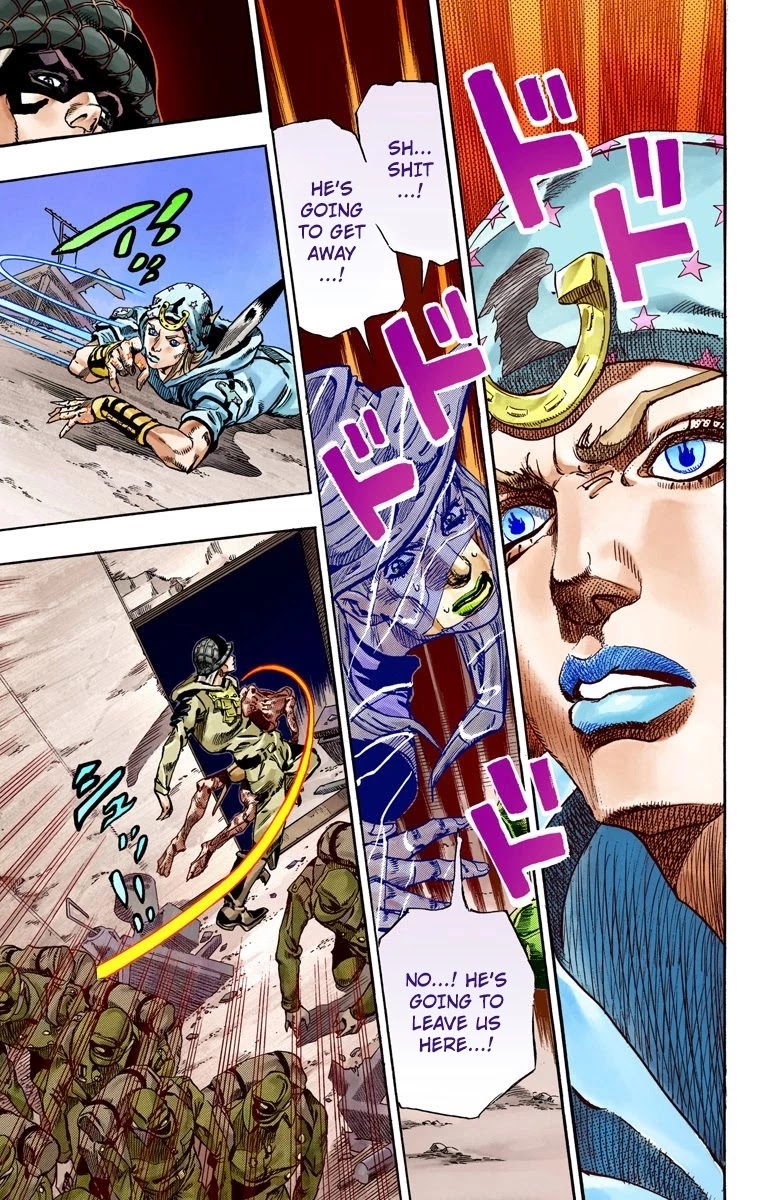 JoJo's Bizarre Adventure Part 7 - Steel Ball Run (Official Colored) chapter 59 page 25