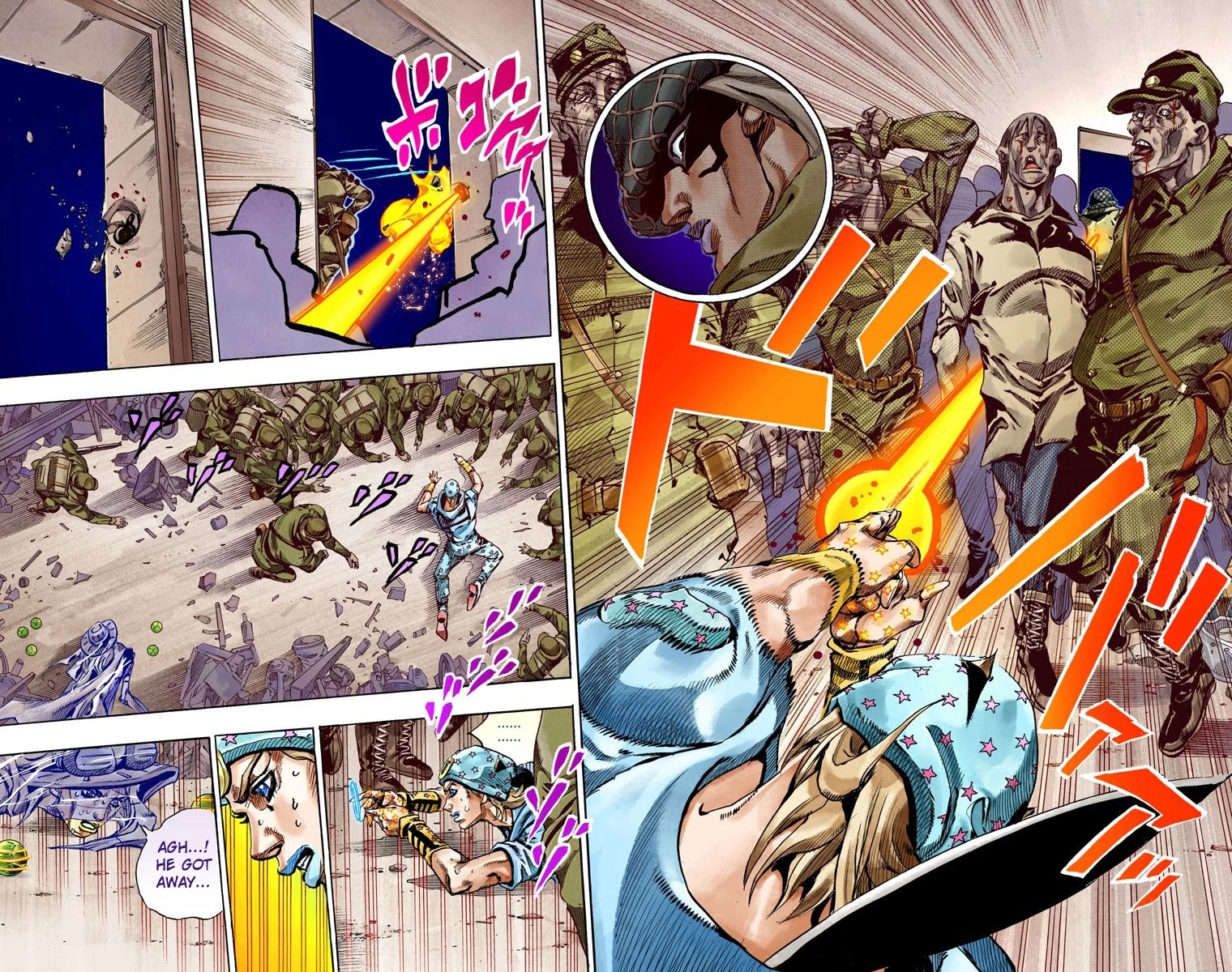 JoJo's Bizarre Adventure Part 7 - Steel Ball Run (Official Colored) chapter 59 page 26
