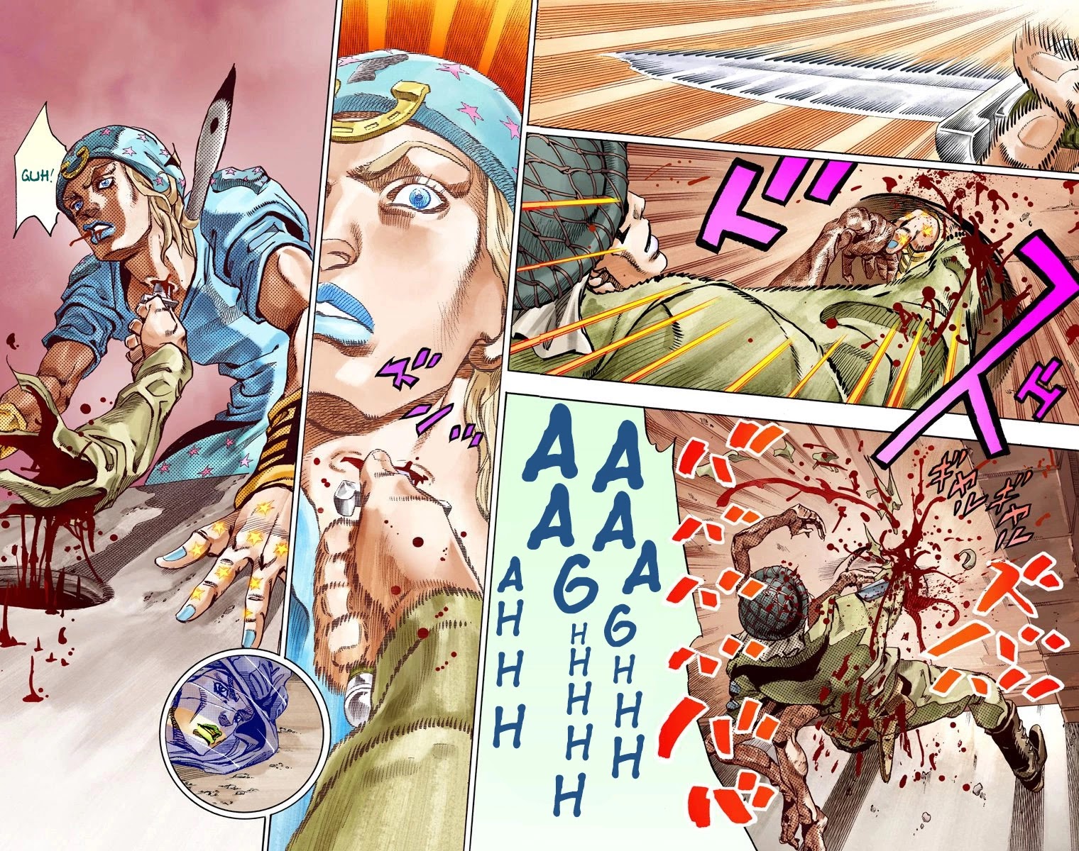 JoJo's Bizarre Adventure Part 7 - Steel Ball Run (Official Colored) chapter 59 page 39