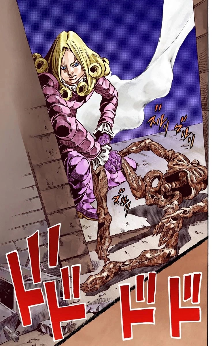 JoJo's Bizarre Adventure Part 7 - Steel Ball Run (Official Colored) chapter 59 page 49