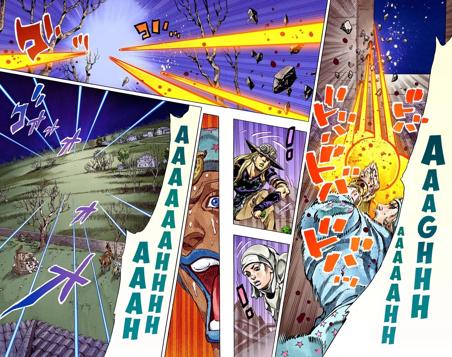 JoJo's Bizarre Adventure Part 7 - Steel Ball Run (Official Colored) chapter 59 page 52
