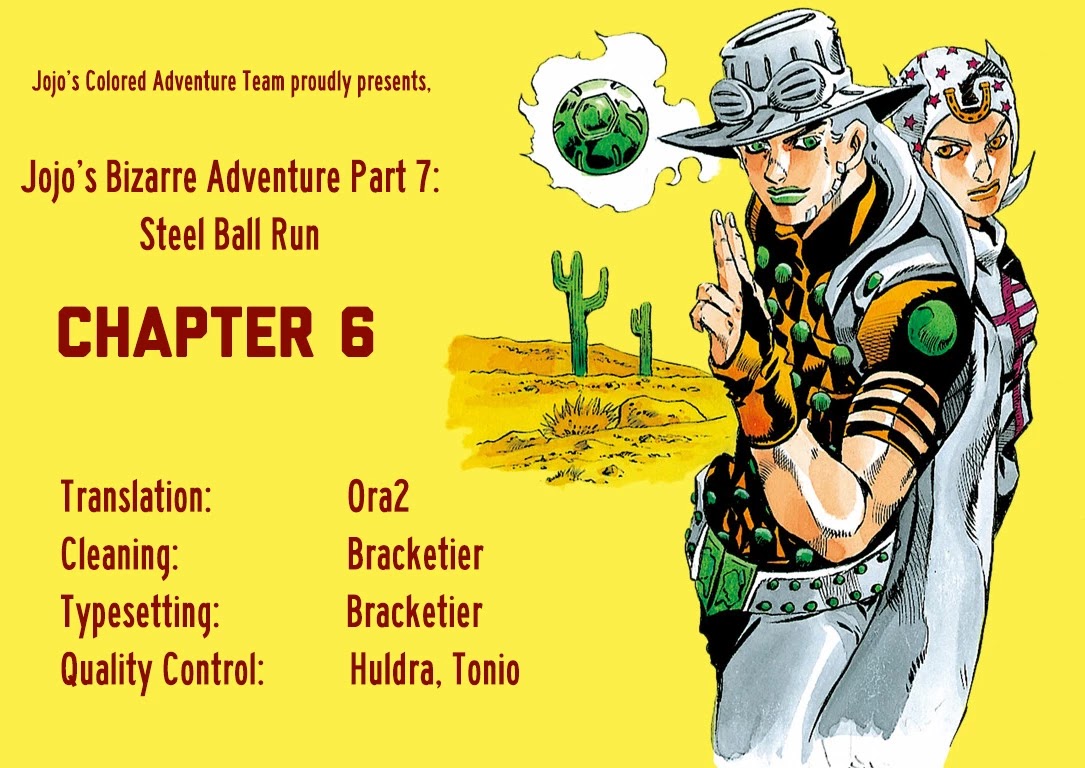 JoJo's Bizarre Adventure Part 7 - Steel Ball Run (Official Colored) chapter 6 page 26