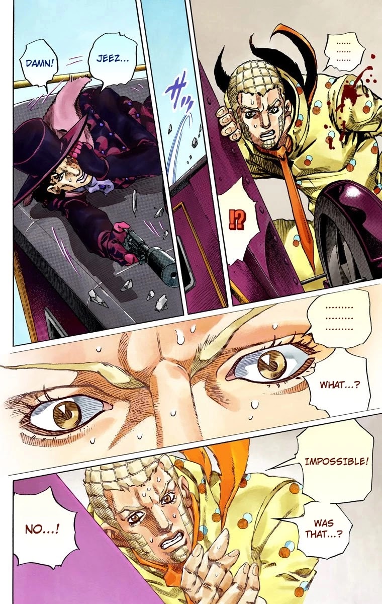 JoJo's Bizarre Adventure Part 7 - Steel Ball Run (Official Colored) chapter 60 page 28