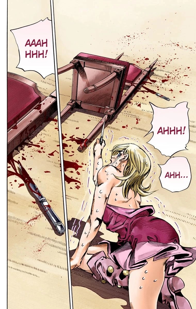 JoJo's Bizarre Adventure Part 7 - Steel Ball Run (Official Colored) chapter 61 page 49