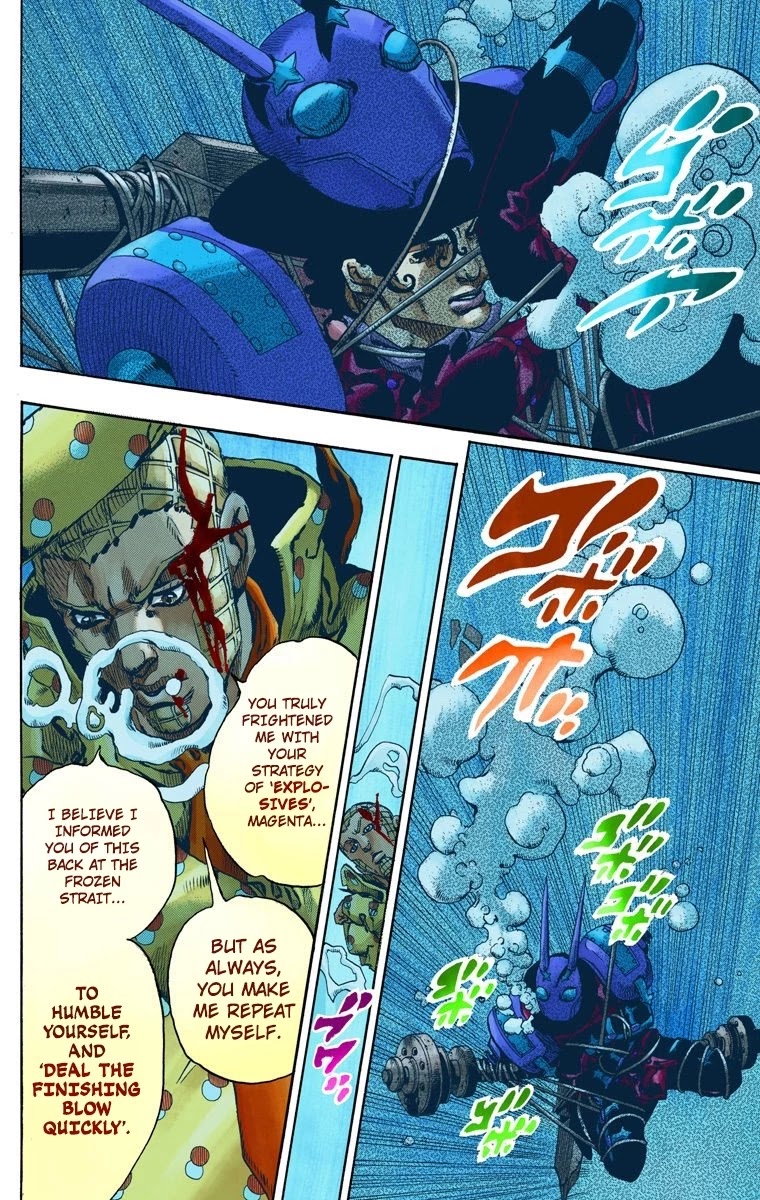 JoJo's Bizarre Adventure Part 7 - Steel Ball Run (Official Colored) chapter 62 page 47