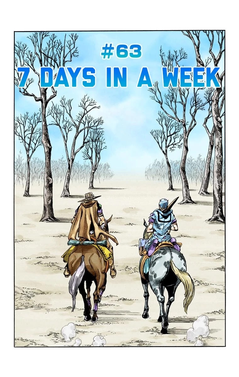 JoJo's Bizarre Adventure Part 7 - Steel Ball Run (Official Colored) chapter 63 page 2