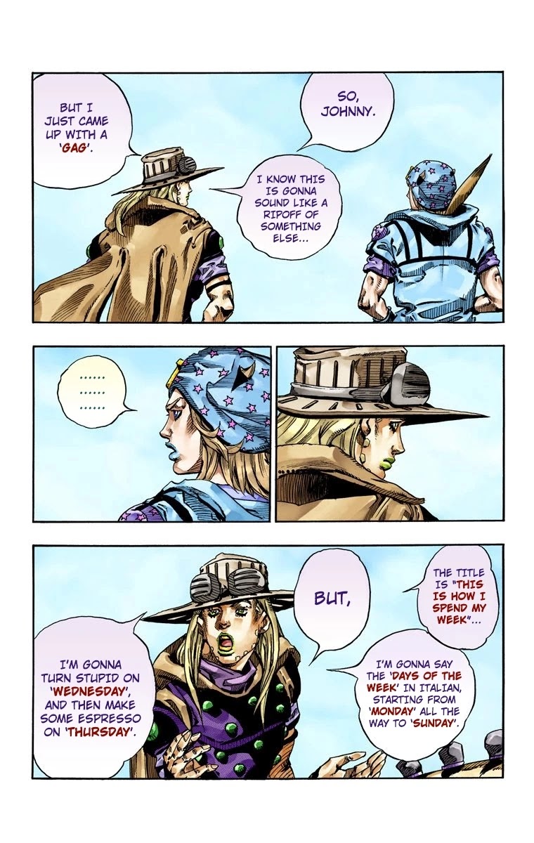 JoJo's Bizarre Adventure Part 7 - Steel Ball Run (Official Colored) chapter 63 page 3