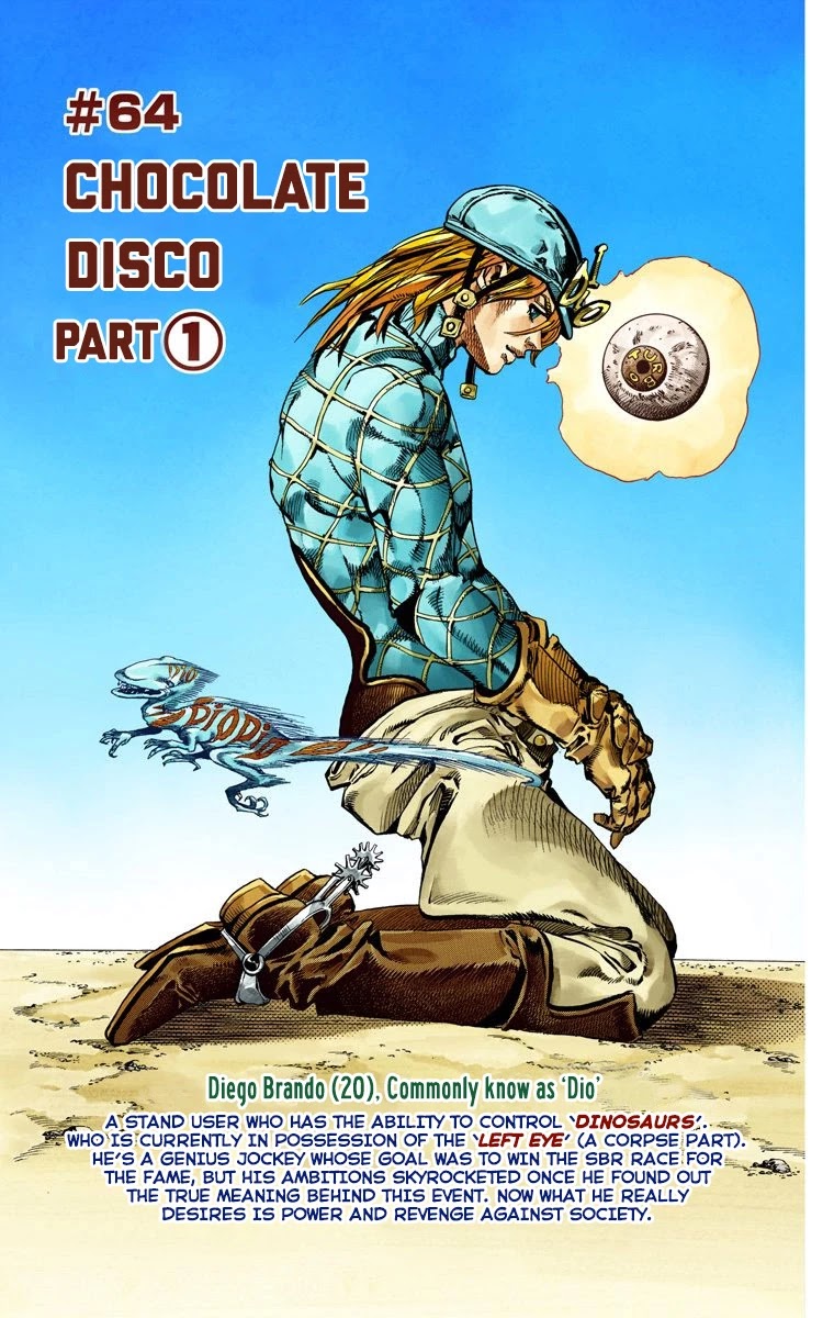 JoJo's Bizarre Adventure Part 7 - Steel Ball Run (Official Colored) chapter 64 page 3