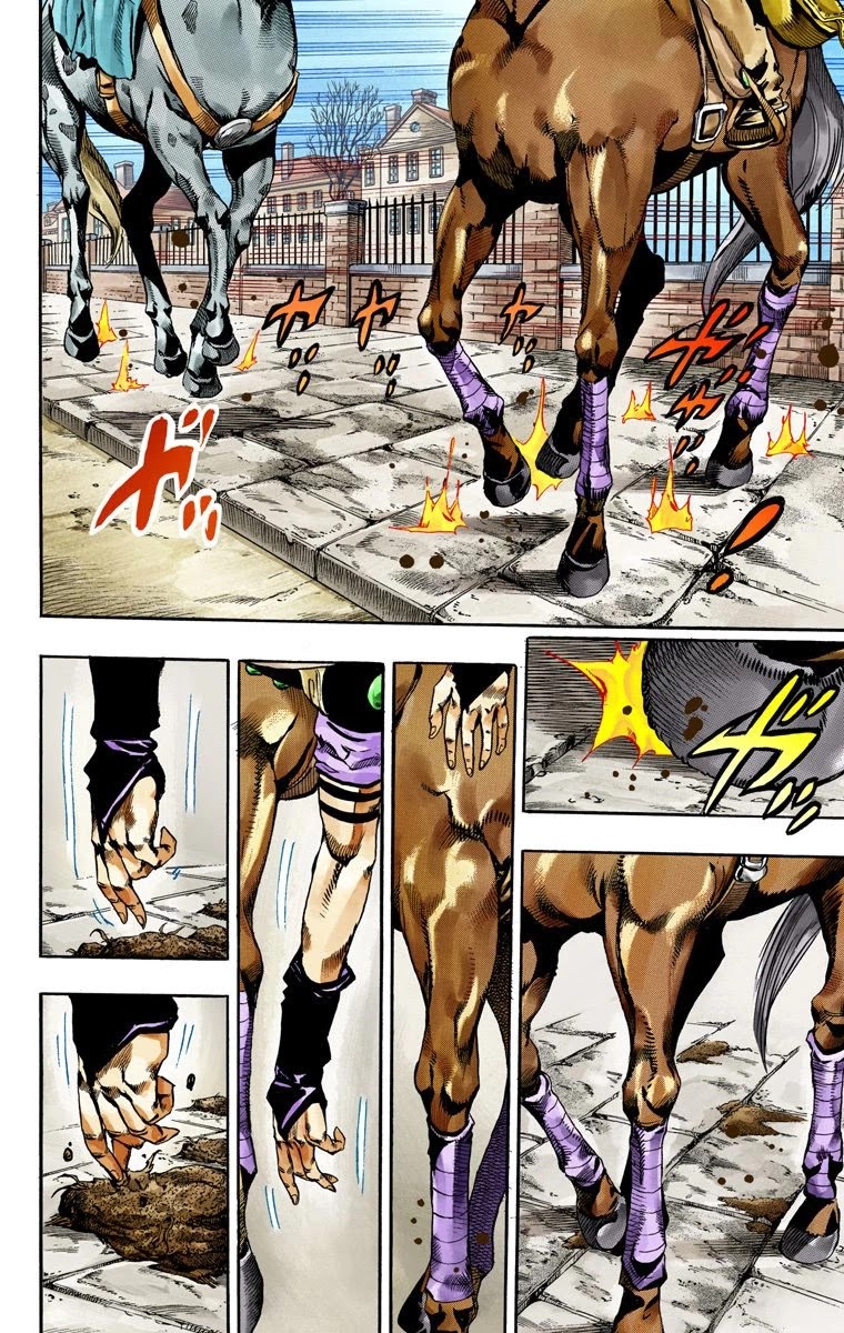 JoJo's Bizarre Adventure Part 7 - Steel Ball Run (Official Colored) chapter 64 page 6