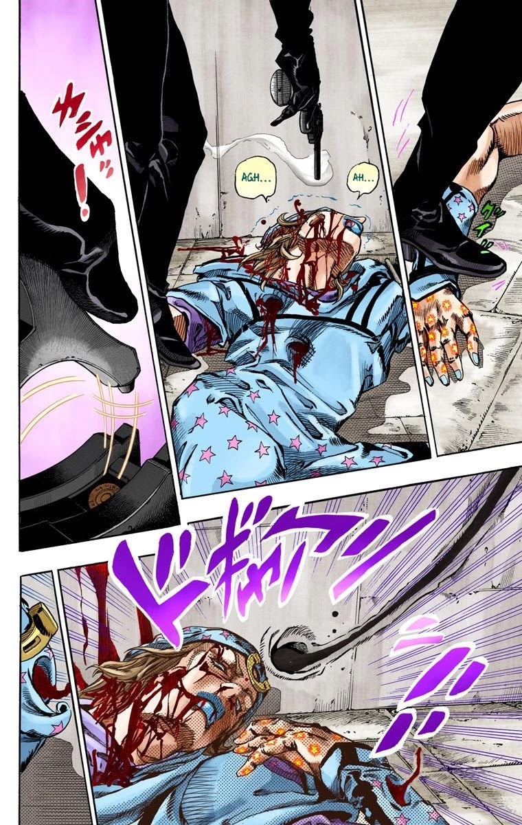 JoJo's Bizarre Adventure Part 7 - Steel Ball Run (Official Colored) chapter 65 page 14