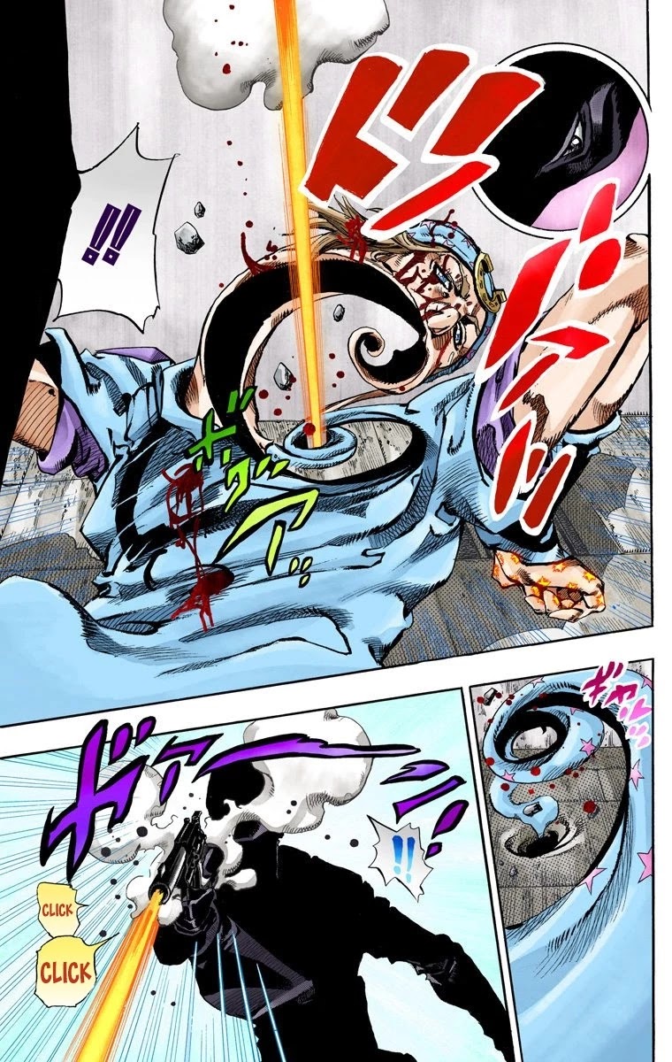 JoJo's Bizarre Adventure Part 7 - Steel Ball Run (Official Colored) chapter 65 page 15