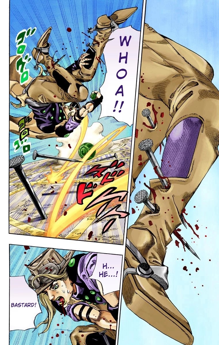 JoJo's Bizarre Adventure Part 7 - Steel Ball Run (Official Colored) chapter 65 page 24