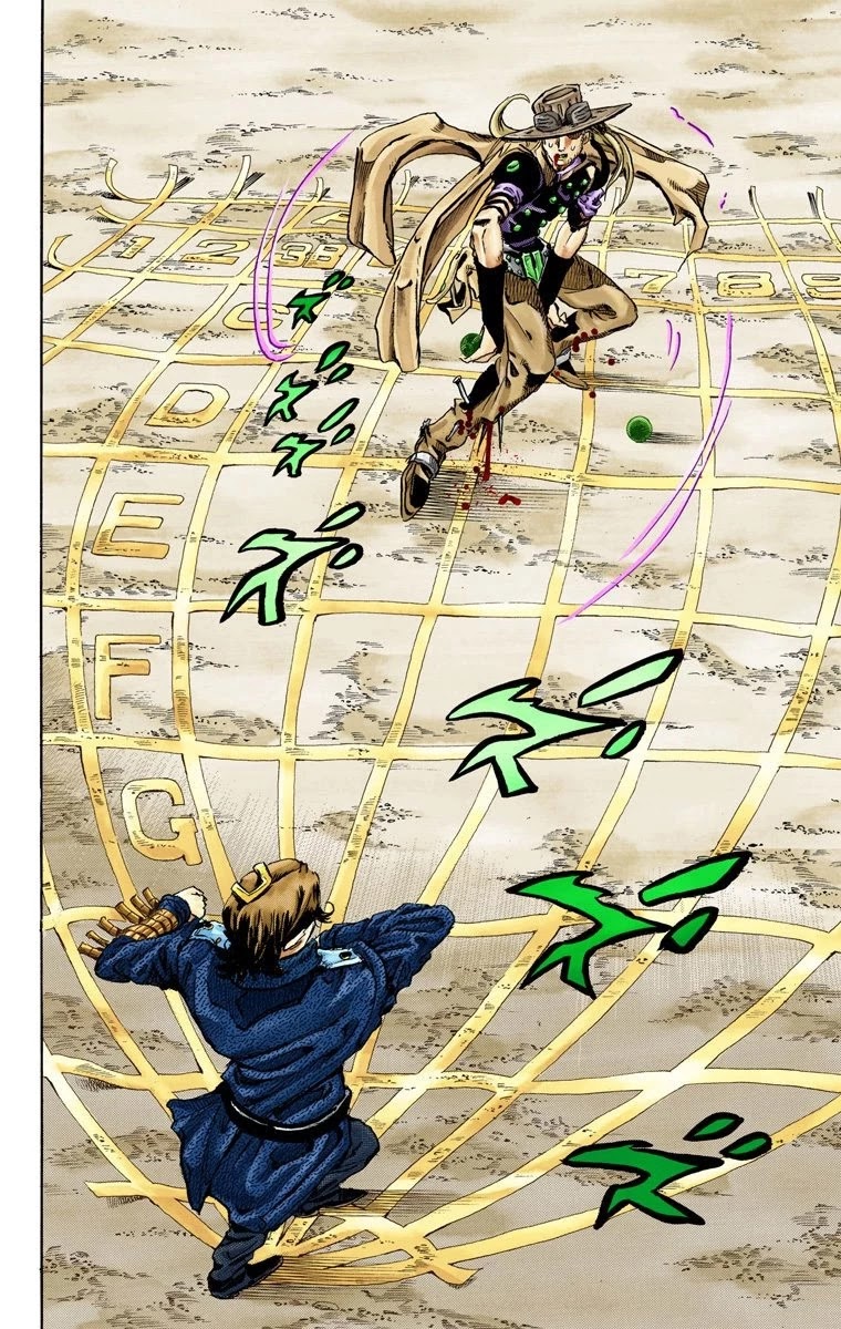 JoJo's Bizarre Adventure Part 7 - Steel Ball Run (Official Colored) chapter 65 page 26