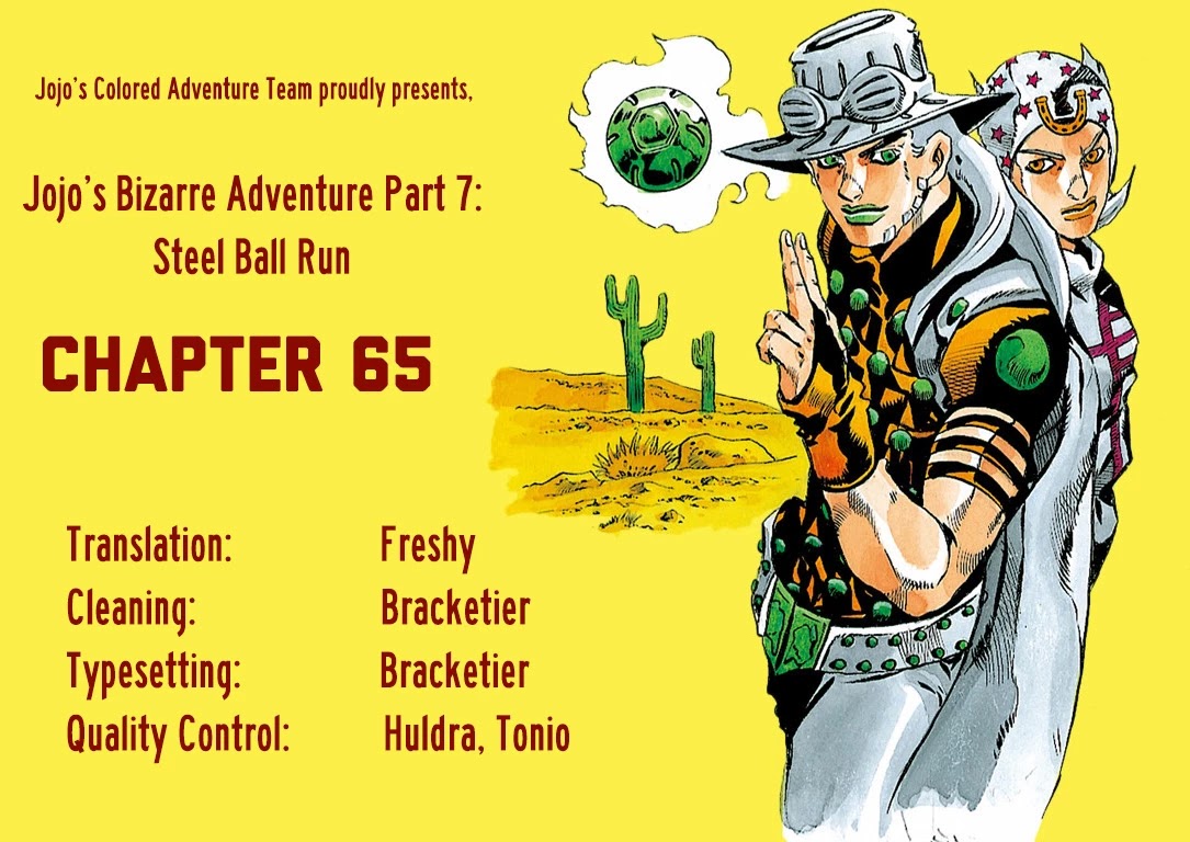 JoJo's Bizarre Adventure Part 7 - Steel Ball Run (Official Colored) chapter 65 page 30