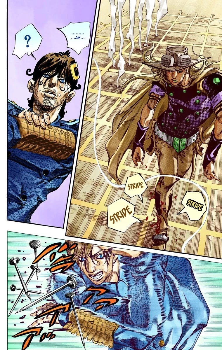JoJo's Bizarre Adventure Part 7 - Steel Ball Run (Official Colored) chapter 66 page 13